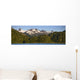 Scenic View Of Double Glacier, Chigmit Mountains And Big River Lakes Wall Mural