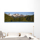 Scenic View Of Double Glacier, Chigmit Mountains And Big River Lakes Wall Mural