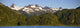 Scenic View Of Double Glacier, Chigmit Mountains And Big River Lakes Wall Mural