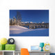 Chugach Mountains Anchorage Southcentral Alaska Winter Scenic Wall Mural