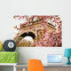 Bloomy Cherry Tree and the Eiffel Tower Wall Mural