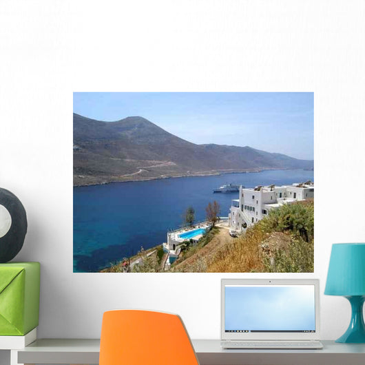 Iles Cyclades Amorgos Baie Wall Decal