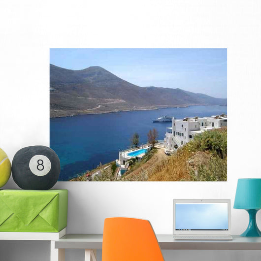 Iles Cyclades Amorgos Baie Wall Decal