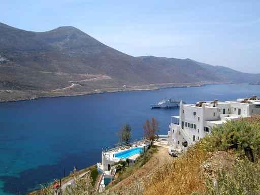 Iles Cyclades Amorgos Baie Wall Decal