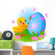 Chicken Painting Easter Egg Wall Decal