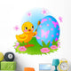 Chicken Painting Easter Egg Wall Decal