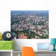 Luftbild Stadtebau Wall Decal