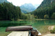 Lake and Wooden Boats Wall Decal