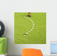 Golfing Ball Trajectory Wall Mural