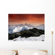 Red Sky Alps Wall Decal