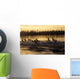 Caribou Herd Running Wall Mural