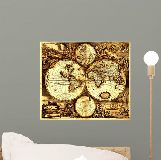 Map Wall Mural