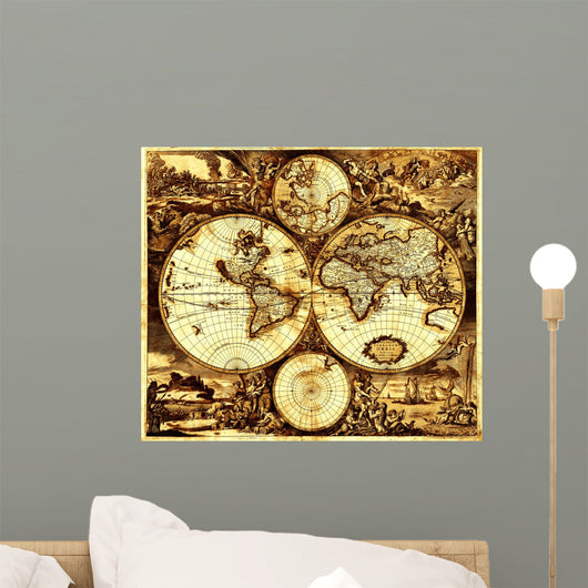 Map Wall Mural