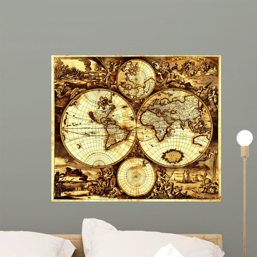 Map Wall Mural
