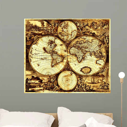 Map Wall Mural