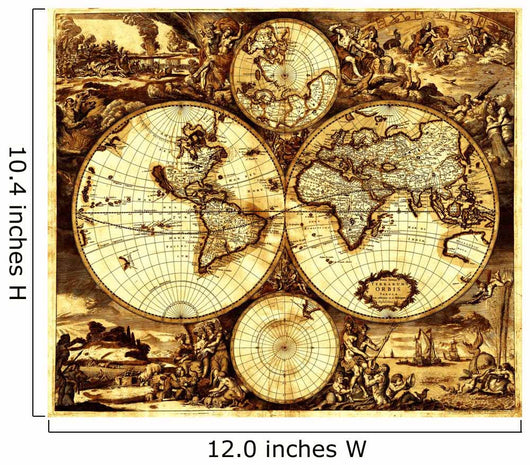 Map Wall Mural