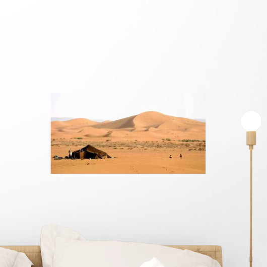 Tente Dans Le Desert Wall Decal
