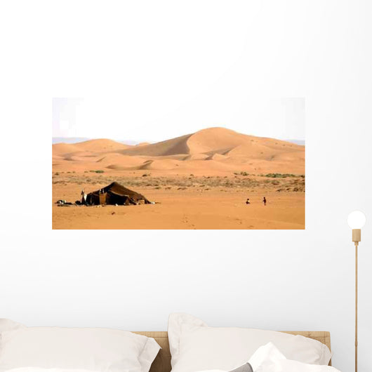 Tente Dans Le Desert Wall Decal