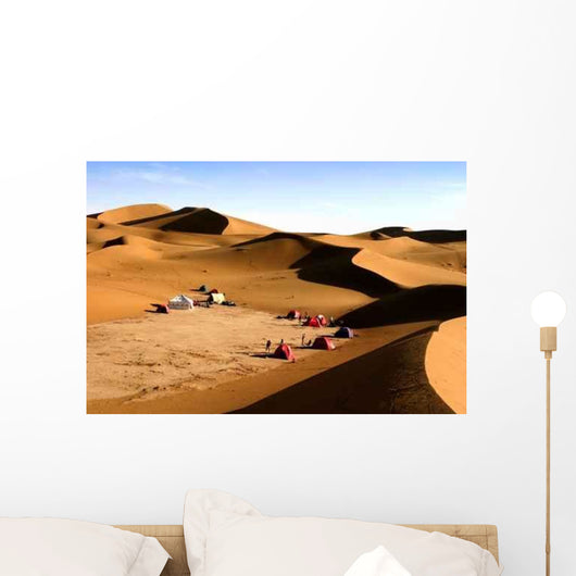 Bivouac Dans Le Desert Wall Decal