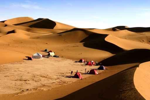 Bivouac Dans Le Desert Wall Decal