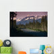 Motorhome On Seward Highway Chugach Mountains Summer Wall Mural