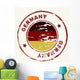 germany ink stamp Wall Decal