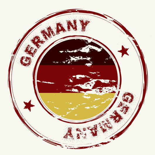 germany ink stamp Wall Decal