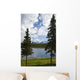 Scenic View Of A Lake In Denali National Park With The Alaska Range Wall Mural
