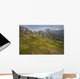 Scenic View Of Tundra And Kenai Mountains In Kachemak Bay State Park Wall Mural