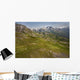 Scenic View Of Tundra And Kenai Mountains In Kachemak Bay State Park Wall Mural