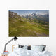 Scenic View Of Tundra And Kenai Mountains In Kachemak Bay State Park Wall Mural
