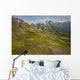 Scenic View Of Tundra And Kenai Mountains In Kachemak Bay State Park Wall Mural