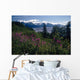 Fireweed & Chugach Mts Turnagain Arm Sc Alaska Wall Mural