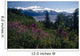 Fireweed & Chugach Mts Turnagain Arm Sc Alaska Wall Mural