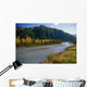 Chugach Mountains Portage Creek Fall Sc Ak Wall Mural