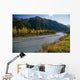 Chugach Mountains Portage Creek Fall Sc Ak Wall Mural