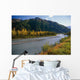 Chugach Mountains Portage Creek Fall Sc Ak Wall Mural