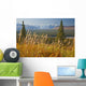 View Of Alaska Range And Eldridge Glacier, Southcentral Alaska, Autumn Wall Mural