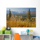 View Of Alaska Range And Eldridge Glacier, Southcentral Alaska, Autumn Wall Mural