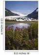 Scenic View Of Spencer Glacier Wall Mural