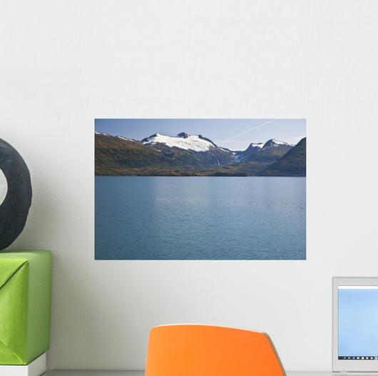 View Of Cap Glacier In The Chugach Mountiains Wall Mural
