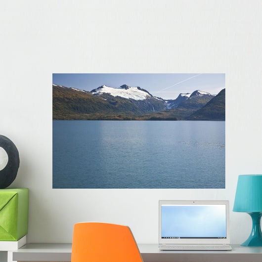 View Of Cap Glacier In The Chugach Mountiains Wall Mural