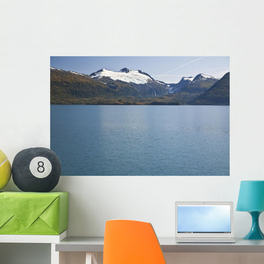 View Of Cap Glacier In The Chugach Mountiains Wall Mural