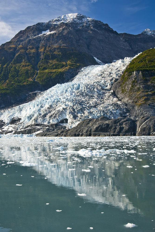 Cascade Glacier And Chugach Mountiains Wall Mural