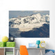 Scenic View Of Cascade Glacier And Mt Gannet In The Chugach Mountiains Wall Mural