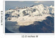 Scenic View Of Cascade Glacier And Mt Gannet In The Chugach Mountiains Wall Mural