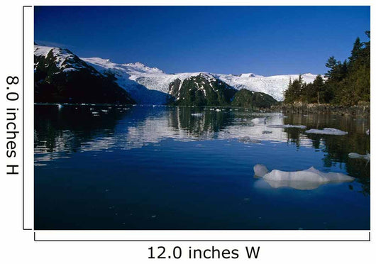 Blackstone Bay Blackstone Glacier Pws Summer Alaska Wall Mural