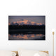 Southside Mt Mckinley And Alaska Range Reflected In Unnamed Lake Wall Mural