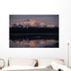 Southside Mt Mckinley And Alaska Range Reflected In Unnamed Lake Wall Mural