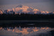 Southside Mt Mckinley And Alaska Range Reflected In Unnamed Lake Wall Mural
